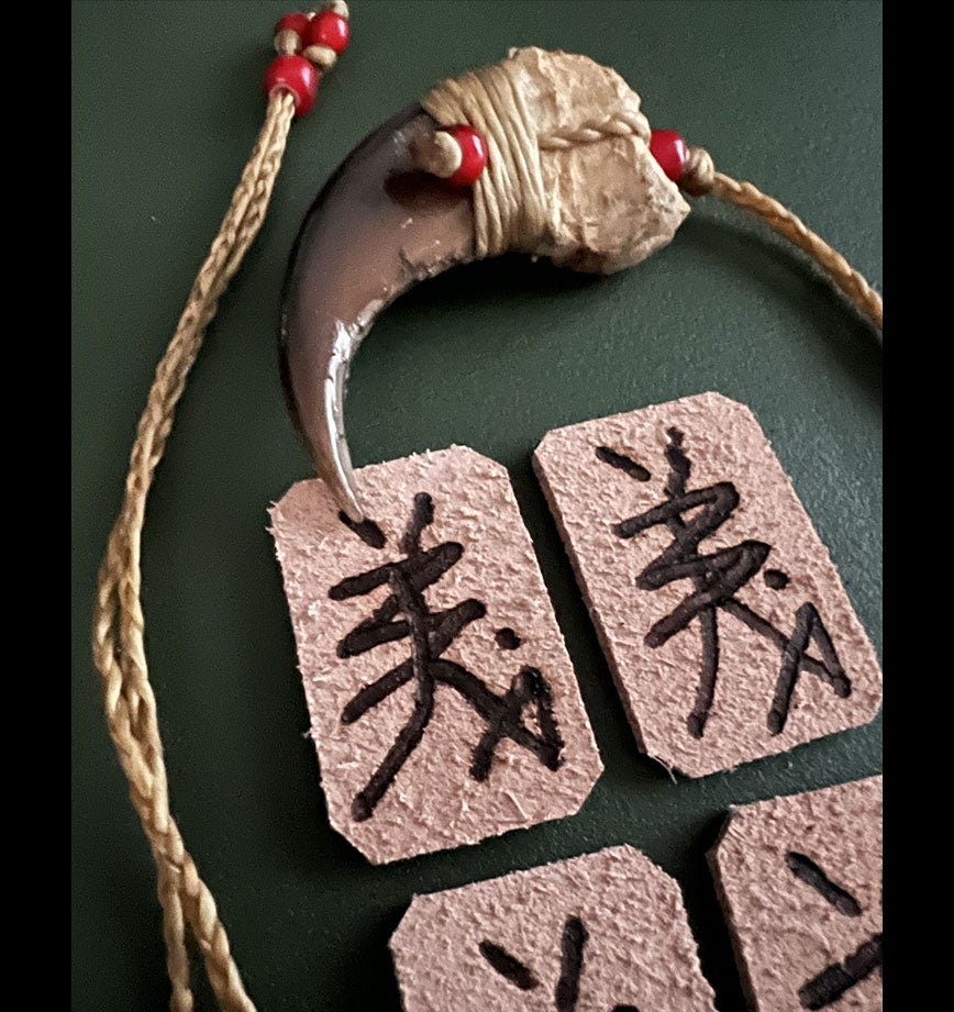 [専用　アウロス様]ハンドメイド 稲川義貴「オールハンドメイドシリーズ」Bear Claw Necklace